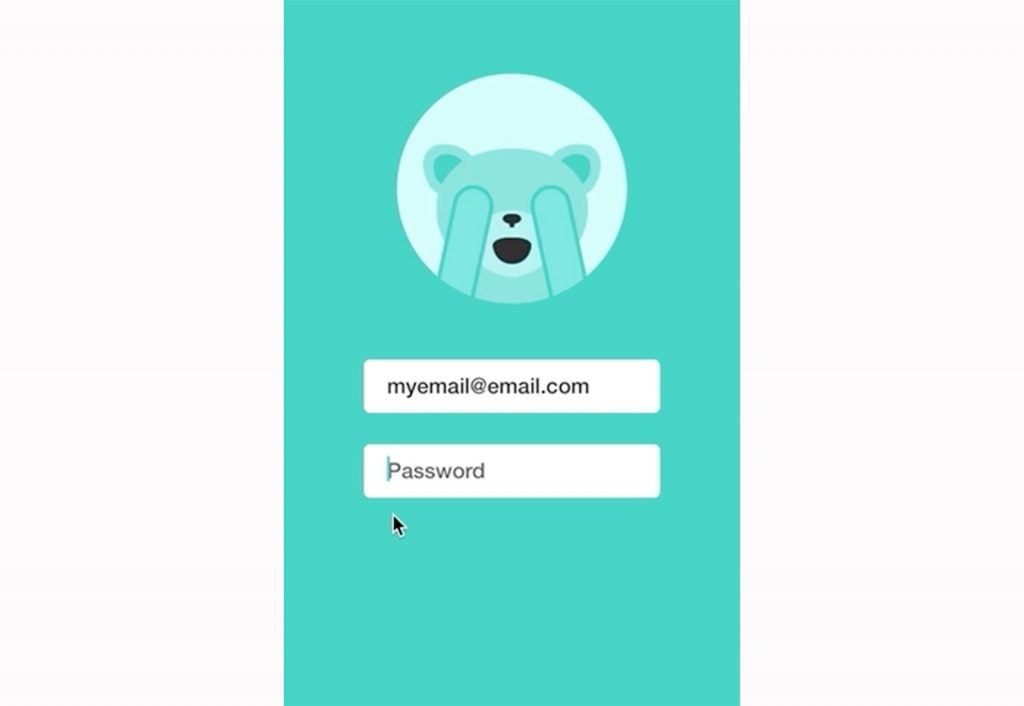 انیمیشن ورود به سایت login-critter