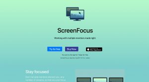 ابزار مدیریت مانیتور و طراحی سایت ScreenFocus