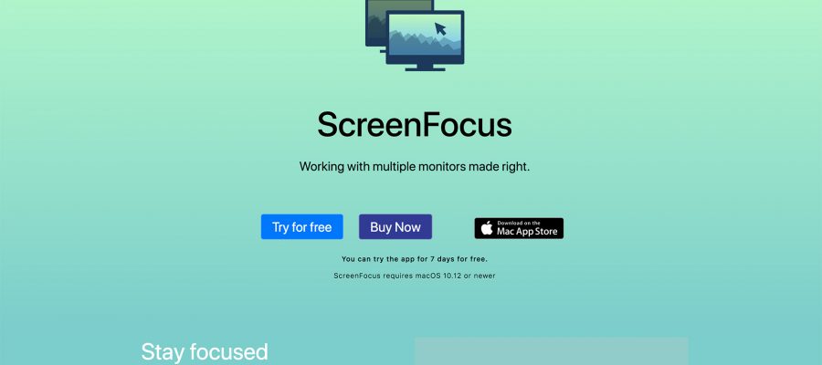 ابزار مدیریت مانیتور و طراحی سایت ScreenFocus